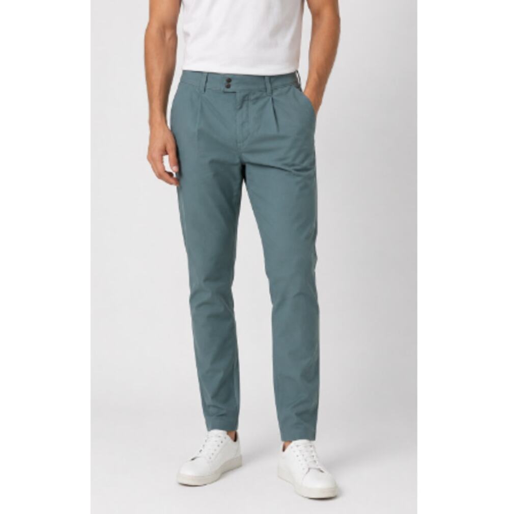 Rhone Men's Tidal Green Trouser Front Pleats Golf Tour Pants Size 28